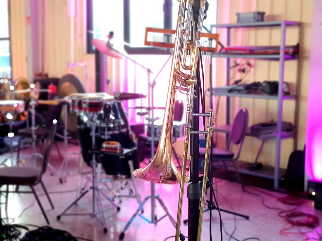 2. Hangarkonzert 2021 - die Blechdeko