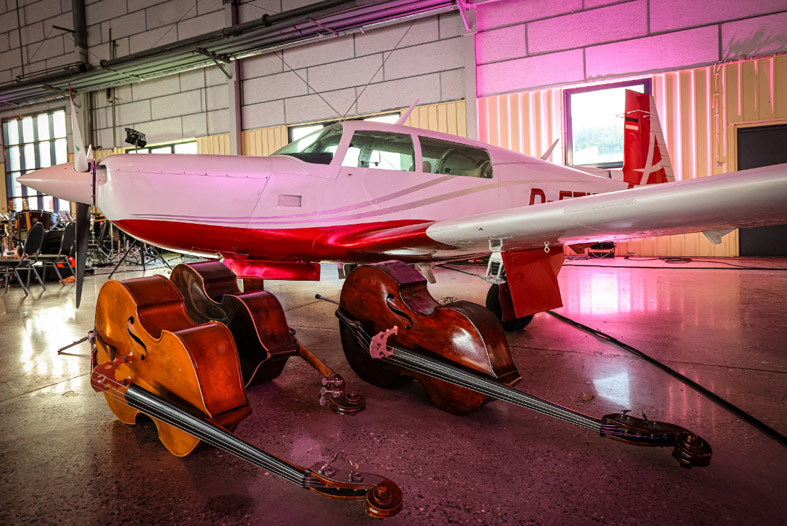 2. Hangarkonzert 2021 - der Bassparkplatz